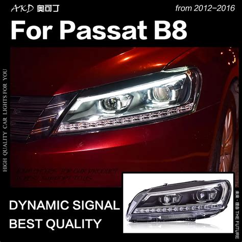 AKD Car Styling for VW Passat B7 Headlights 2012 Passat US LED ...