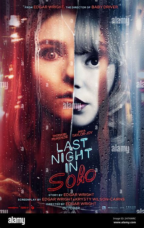 Last Night In Soho 2021 Poster Hi Res Stock Photography And Images Alamy