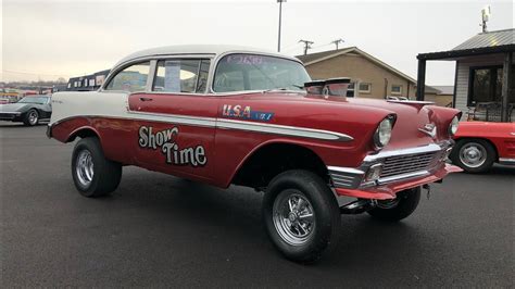 1956 Chevy Bel Air Gasser 2 Door Post Sold 26 900 Maple Motors 932 Youtube