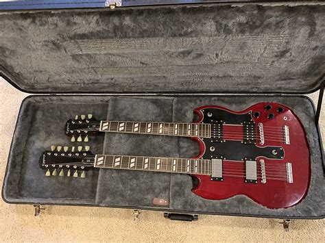 Epiphone G Double Neck Cherry Reverb