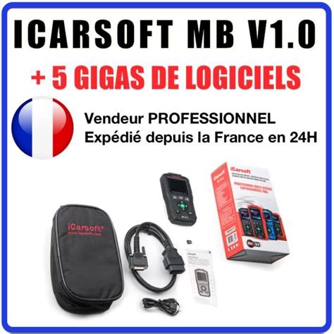 Valise Interface Diagnostic Obd Obd Icarsoft Mb V Mercedes Smart