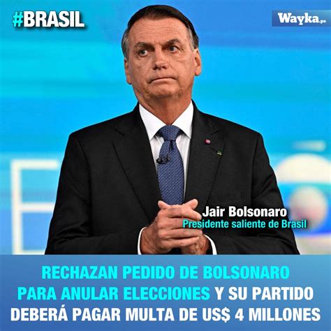 Wayka On Twitter BRASIL El Presidente Del Tribunal Superior