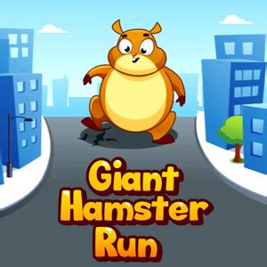 Giant Hamster Run Play Game online Kiz10.com - KIZ