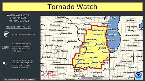 Nws Storm Prediction Center On Twitter A Tornado Watch Has Been Issued For Eastern Ia Into