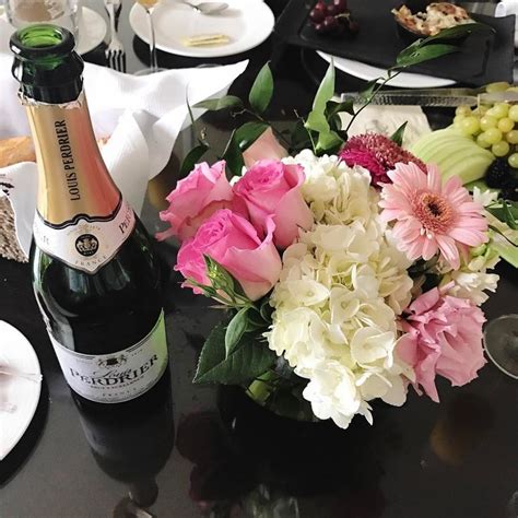 Perfect Saturday Morning 💐🍾 Pretty In Pink Instagram Posts Pretty