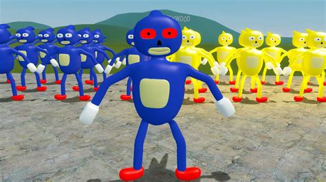 What If I Become Sonic 3d Sanic Clones Memes In Garrys Mod 3d Memes