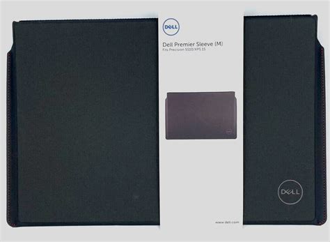 Genuine Dell Premier Notebook Laptop Sleeve M XPS 15 Precision 5510