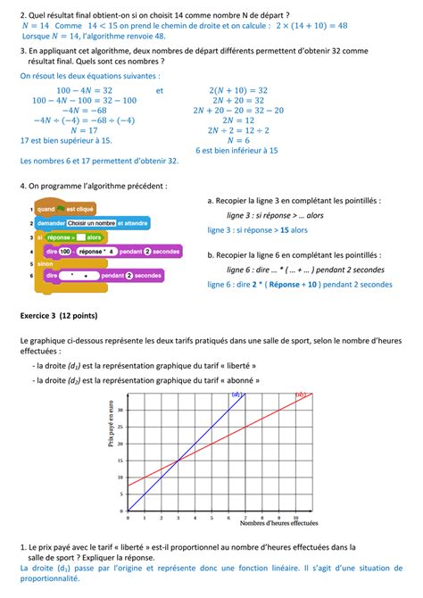 Correction Des Brevets Blancs