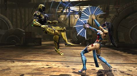 Mortal Kombat Cyrax And Kitana Cyrax Mortal Kombat Kitana Hd