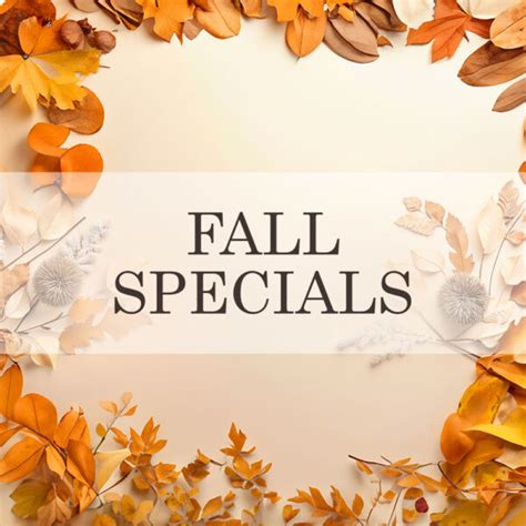 Fall Specials Peles Salon