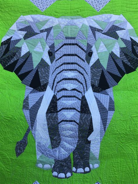 Elephant Paper Pieced Quilt Patterns Baby Quilt Patterns Paper