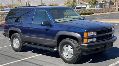 1999 Chevrolet Tahoe For Sale At Auction Mecum Auctions