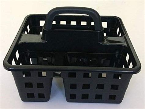 Plastic Caddies With Handle Shower Caddy Basket Cleaning Utility Carry