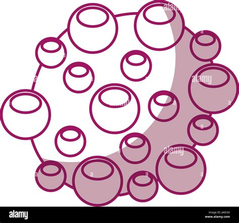 Bacterial Cell Structure Icon Stock Vector Image Art Alamy