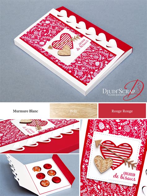 Tutoriel Ecrin Bo Te Chocolats Framelits Mots Damour Djudi Scrap