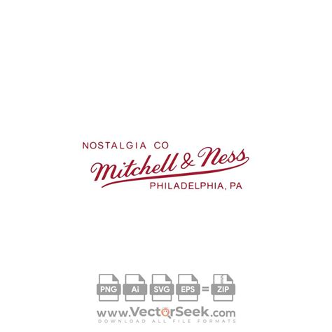 Mitchell And Ness Logo Vector Ai Png Svg Eps Free Download