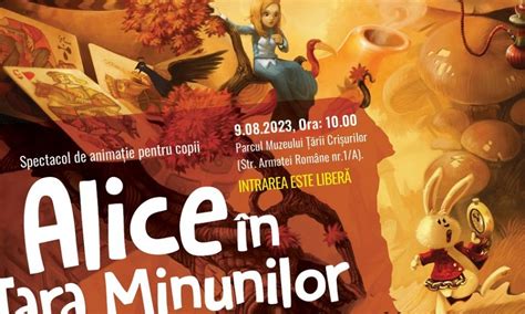 Alice N Ara Minunilor Spectacol De Teatru I Magie N Parcul