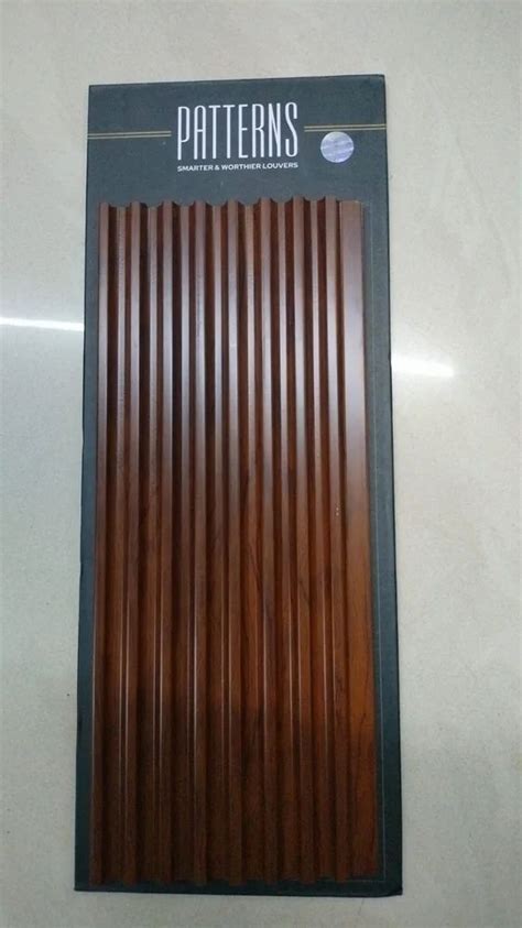 PVC Louvered Panels Thickness 12 Mm Packaging Size 10 Kg At Rs 400