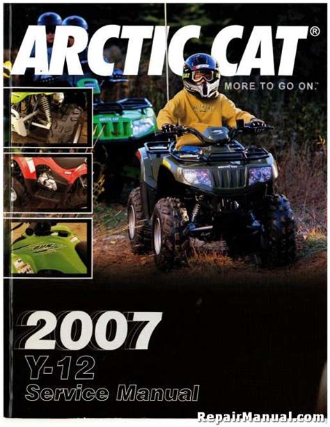 Arctic Cat Y Dvx Atv Service Manual