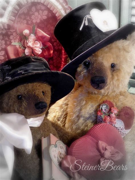 Steiner Bears ~ By Heidi Steiner Be Mine Mohair Teddy Bear Bear