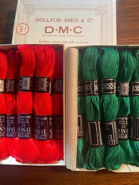 cotton dmc specialty embroidery thread floss  needlepoint cross