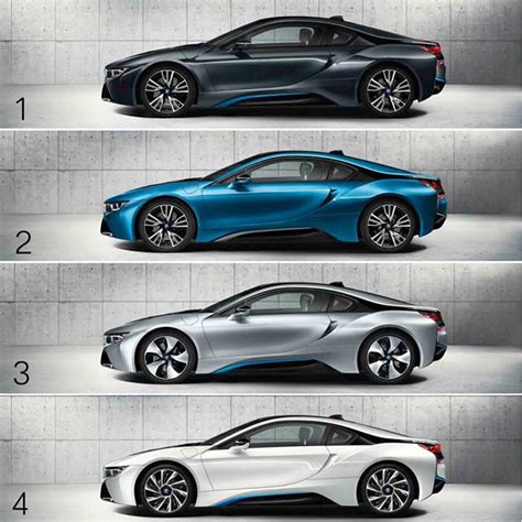 Exterior of BMW i8 - Hybrid and Electric BMW's