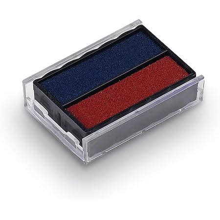 Trodat Replacement Ink Pads 6 4750 2 Pack Of 2 Red Blue For The