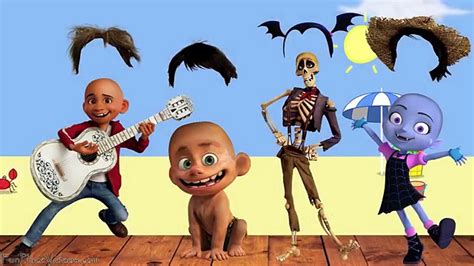 Wrong Hair Bald Funny Disney Pixar Coco Miguel Hector Good Dinosaur