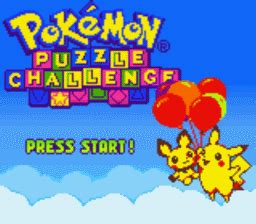 Pokemon Puzzle Challenge