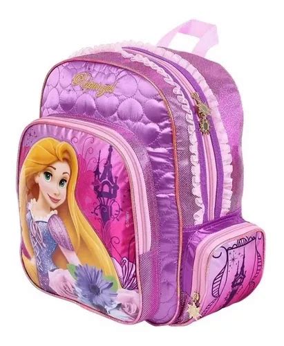 Mochila De Costas Princesas Disney Rapunzel Roxa Dermiwil Mercadolibre