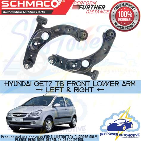 HYUNDAI GETZ TB SCHMACO LOWER ARM FRONT LEFT RIGHT Shopee Malaysia