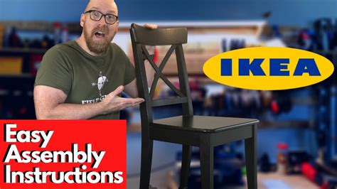 Ikea Dining Chair Assembly Ikea Ingolf Chair Assembly Youtube