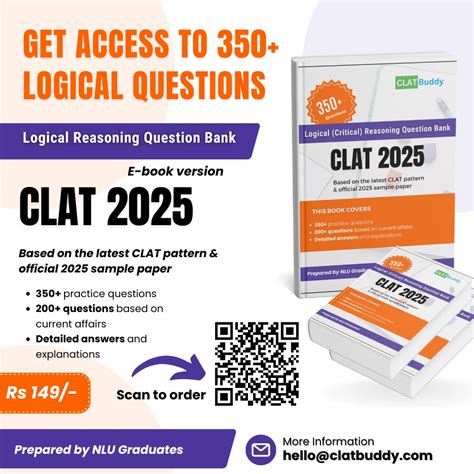 350 Logical Critical Reasoning Questions For CLAT 2025 CLAT Buddy