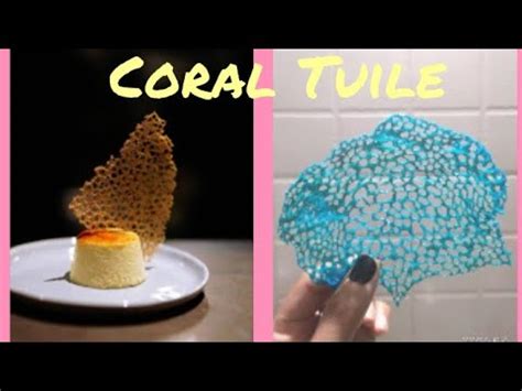 Easy Coral Tuile Trending Garnish Attractive Garnish Earthy Snacks