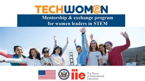 U S Department Of States TechWomen Program For Leaders