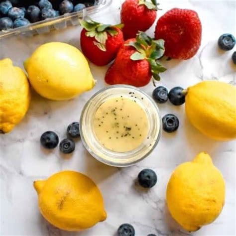 Lemon Poppy Seed Dressing Stress Baking