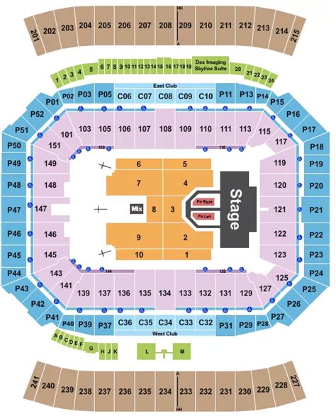 Camping World Stadium Seating Chart For Eagles Concert Two Birds Home