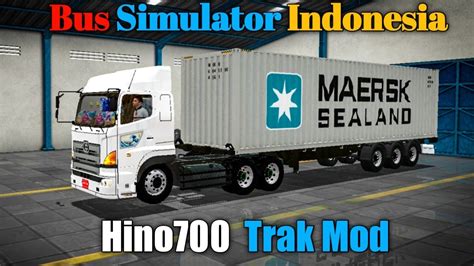 Maersk Sealand Hino Bussid Mod Bus Simulator Indonesia Chandu