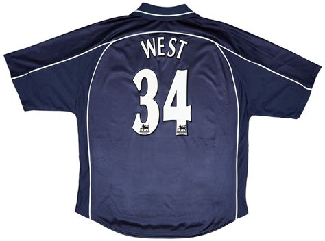 2000 01 Derby County Away Shirt West 34 7 10 XL