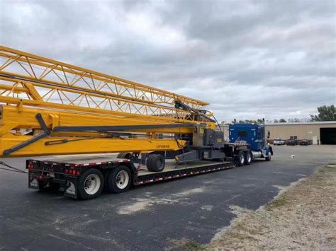 2 Ton Self Erecting Tower Crane America Customer Jiufa