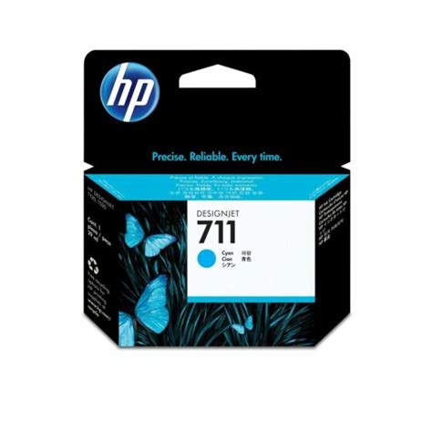 Cartucho De Tinta HP 711 Cian DesignJet Original CZ130A Tienda HP