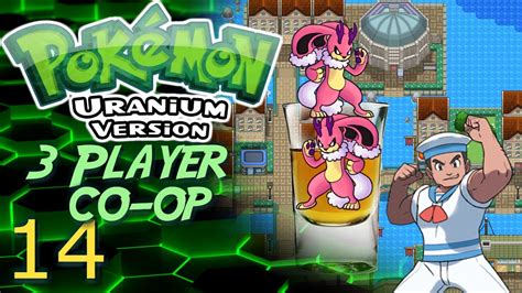 A BEAUTIFUL SEASIDE TOWN Pokemon Uranium Co Op 3 Player First Play