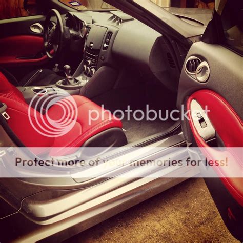 custom red leather interior - Nissan 370Z Forum