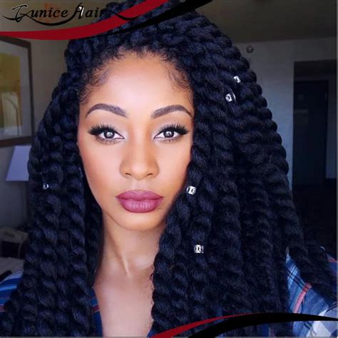 Havana Mambo Twist Crochet Braid Hair 22 24 Synthetic Kinky Marley