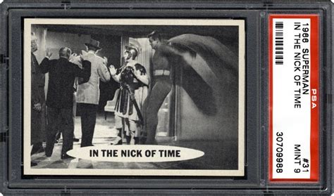 1966 Topps Superman In The Nick Of Time Psa Cardfacts®