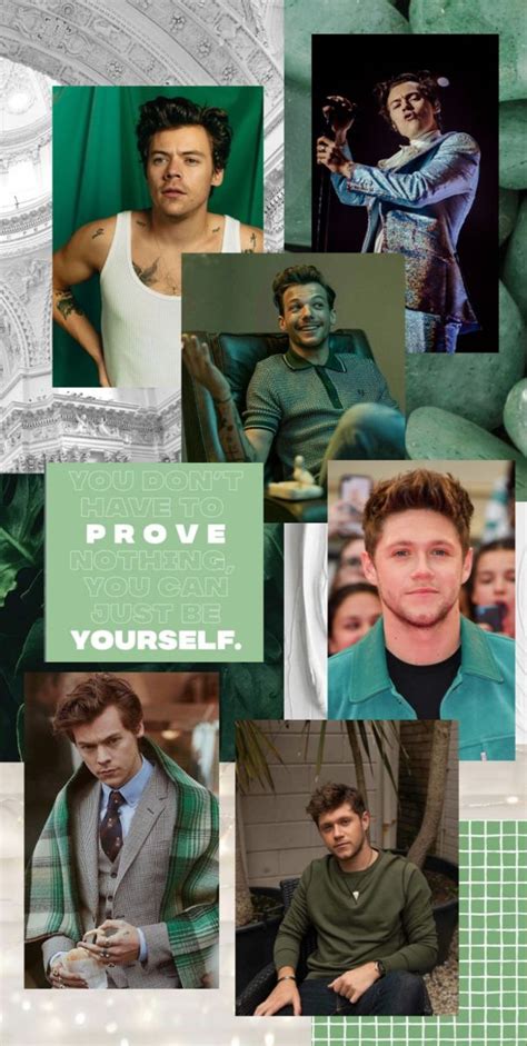 Harry Styles Aesthetic Wallpaper Green Dusolapan