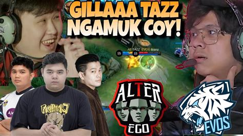 Tazz Ngamuk Ke Mantan Teamnya Evos Vs Alter Ego Match Mpl S