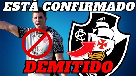 Noticia Urgente Barbieri Deixa O Vasco Noticias Do Vasco Hoje Youtube