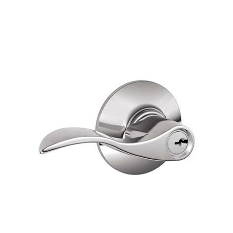 Schlage F A Acc Grade Accent Entry Reversible Lever Lockset