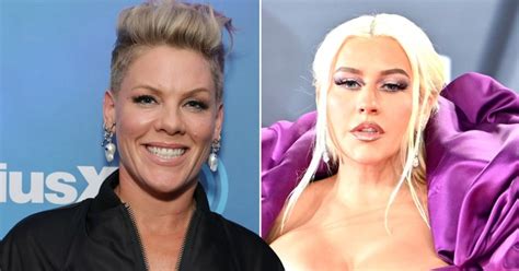 Pink Addresses Feud With Christina Aguilera Head On With Statement